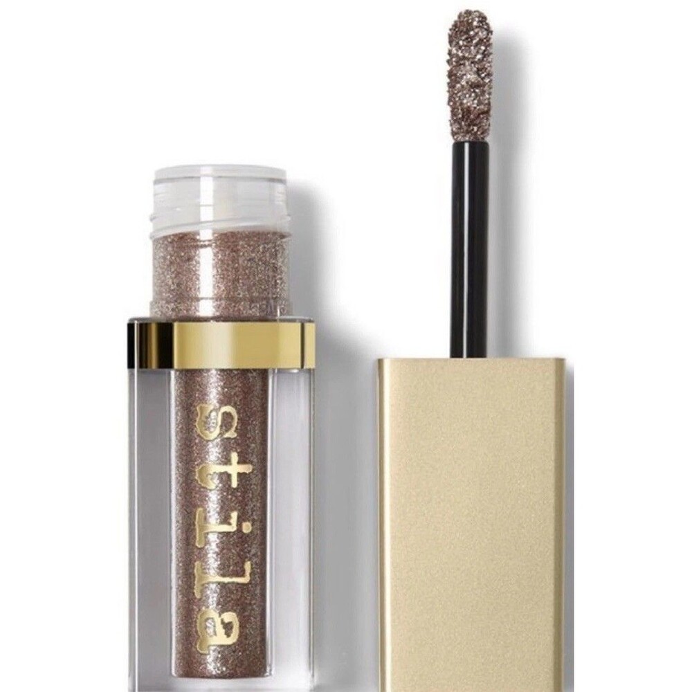 Stila Glitter and Glow Liquid Eye Shadow, Smoldering Satin 0.15 Oz New In Box